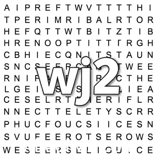 Exploring the Engaging World of 'Word Search' with 'wj2'